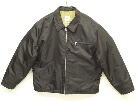画像: 00'S GAP 旧タグ 裏地キルティング ナイロン ドリズラージャケット ブラック (VINTAGE) 「Jacket」入荷しました。