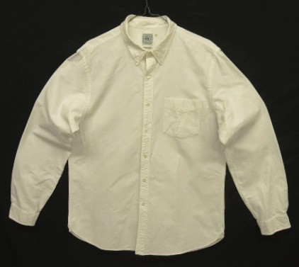 画像: RRL 耳付きオックスフォード マチ付き 三点留めボタンダウンシャツ ホワイト (USED) 「L/S Shirt」入荷しました。