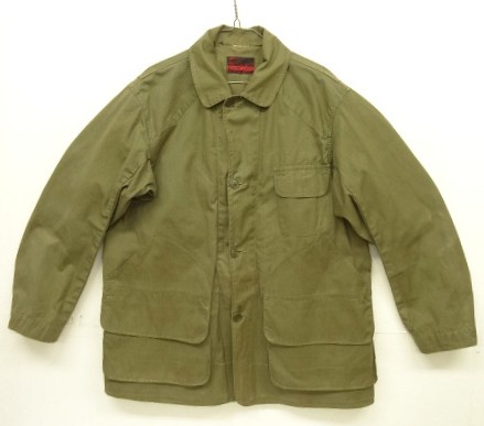 画像: 40'S MONTGOMERY WARD "WESTERN FIELD" ポプリン ハンティングジャケット オリーブ (VINTAGE) 「Jacket」入荷しました。