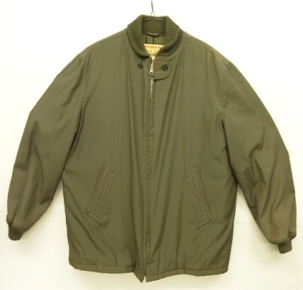 画像: 60'S McGREGOR "RAM JET" 裏地キルティング ファラオジャケット TALONアルミジップ オリーブ USA製 (VINTAGE) 「Jacket」入荷しました。