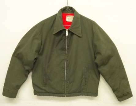 画像: 70'S BIG MAC 裏地ボア付き ワークジャケット TALONアルミジップ オリーブ (VINTAGE) 「Jacket」入荷しました。