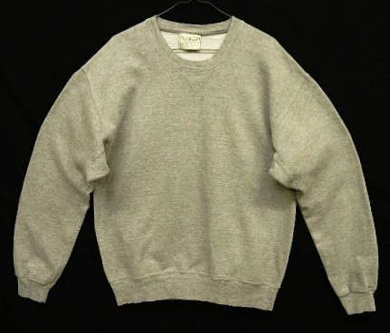 画像: 80'S LL Bean by RUSSELL ATHLETIC 前V＆脇ガゼット スウェットシャツ ヘザーグレー USA製 (VINTAGE) 「Sweat Shirt」入荷しました。