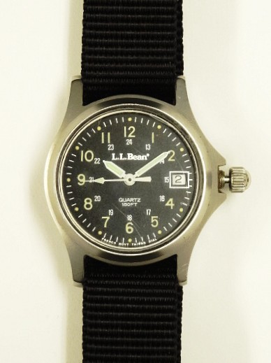 画像: LL Bean フィールドウォッチ 時計 文字盤ブラック フランス製 (VINTAGE) 「Accessorie」入荷しました。