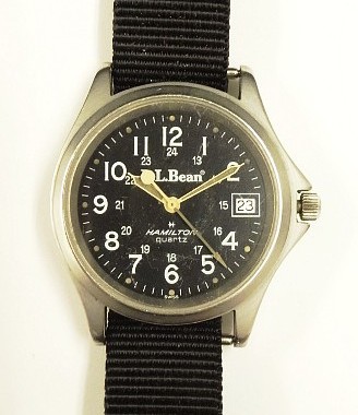 画像: 80'S LL Bean x HAMILTON フィールドウォッチ 時計 NATOベルト (VINTAGE) 「Accessorie」入荷しました。
