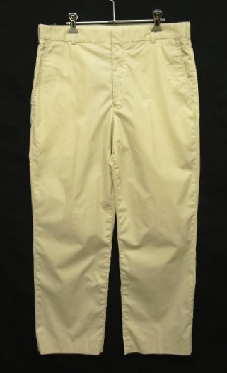 画像: 90'S LL Bean ノープリーツ チノパンツ オフホワイト USA製 (VINTAGE) 「Bottoms」入荷しました。