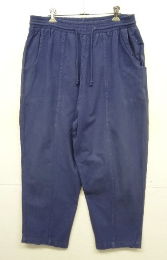 画像: ERIKA & COMPANY ウエストゴム&ドローコード付き イージーパンツ ブルー (VINTAGE) 「Bottoms」入荷しました。