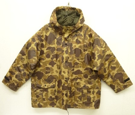 画像: 90'S LL Bean "MAINE GUIDE" 中綿THINSULATE入り PVCパーカー ダックハンターカモ (VINTAGE) 「Jacket」入荷しました。