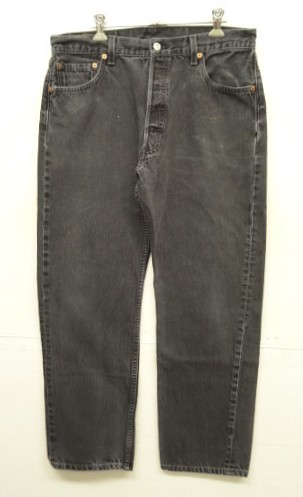 画像: 00'S LEVIS 501 デニム ブラック USA製 W36L30 (VINTAGE) 「Bottoms」入荷しました。