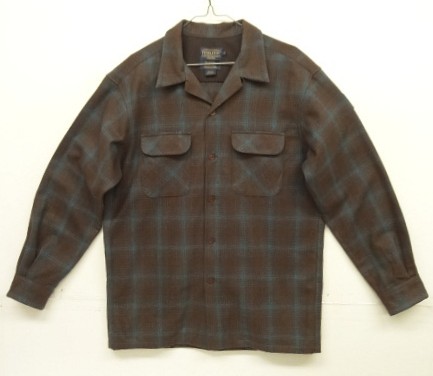 画像: 00'S PENDLETON "BOARD SHIRT" ウール オープンカラーシャツ オンブレチェック (MINT CONDITION) 「L/S Shirt」入荷しました。