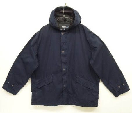 画像: 90'S RALPH LAUREN コットン デッキパーカー ririダブルジップ ネイビー (VINTAGE) 「Jacket」入荷しました。
