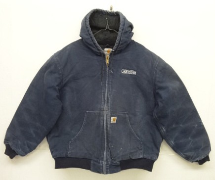 画像: CARHARTT "ACTIVE JACKET" 裏地キルティング ダックジャケット フェードネイビー USA製 (VINTAGE) 「Jacket」入荷しました。
