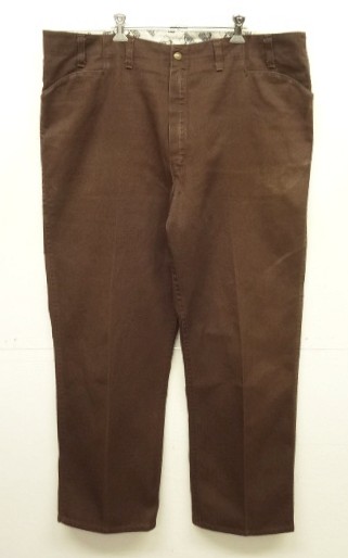 画像: 90'S BEN DAVIS トップスナップボタン フリスコパンツ ブラウン USA製 (VINTAGE) 「Bottoms」入荷しました。