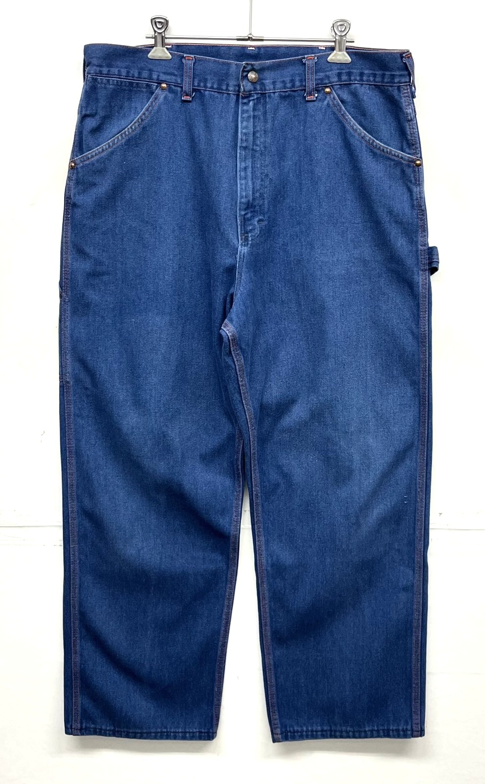 画像: 80'S BIG MAC トップスナップボタン デニム ペインターパンツ W36L31 インディゴ USA製 (VINTAGE) 「Bottoms」入荷しました。