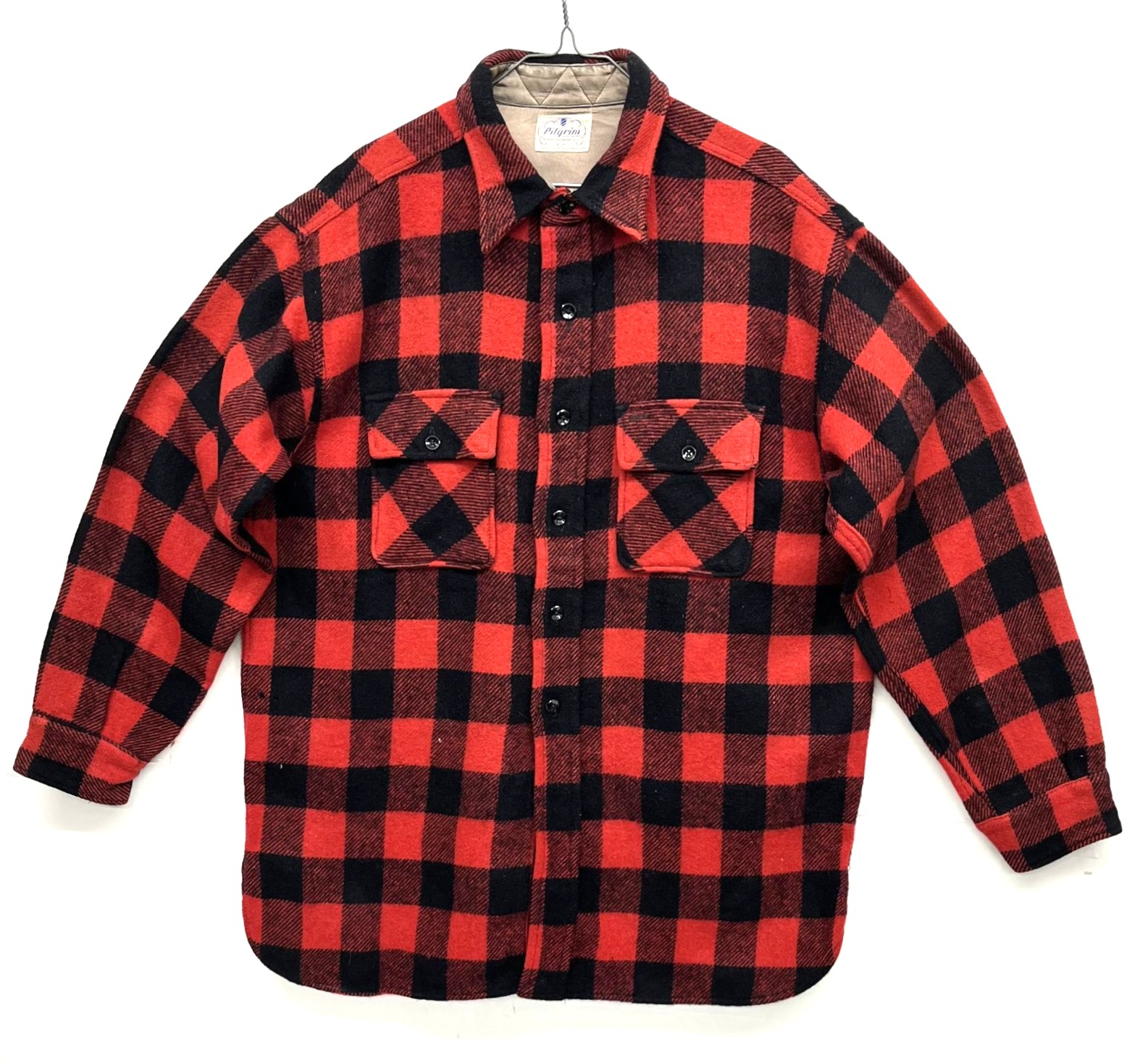 画像: 50'S PILGRIM マチ付き ウールシャツ バッファローチェック (VINTAGE) 「L/S Shirt」入荷しました。