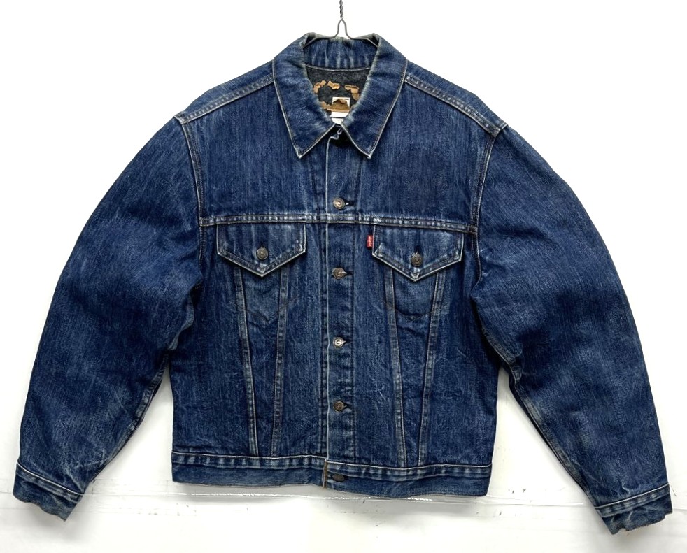画像: 70'S LEVIS 70505 "TROY BLANKET" ブランケット付き デニムジャケット インディゴ USA製 (VINTAGE) 「Jacket」入荷しました。