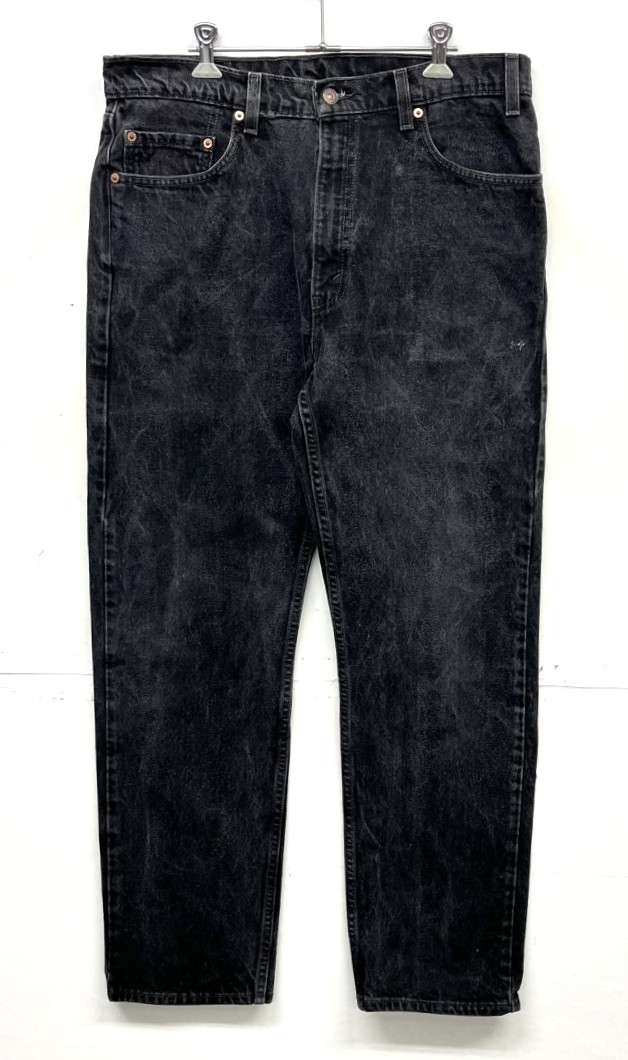 画像: 90'S LEVIS 505 デニム ブラック USA製 W36L32 (VINTAGE) 「Bottoms」入荷しました。