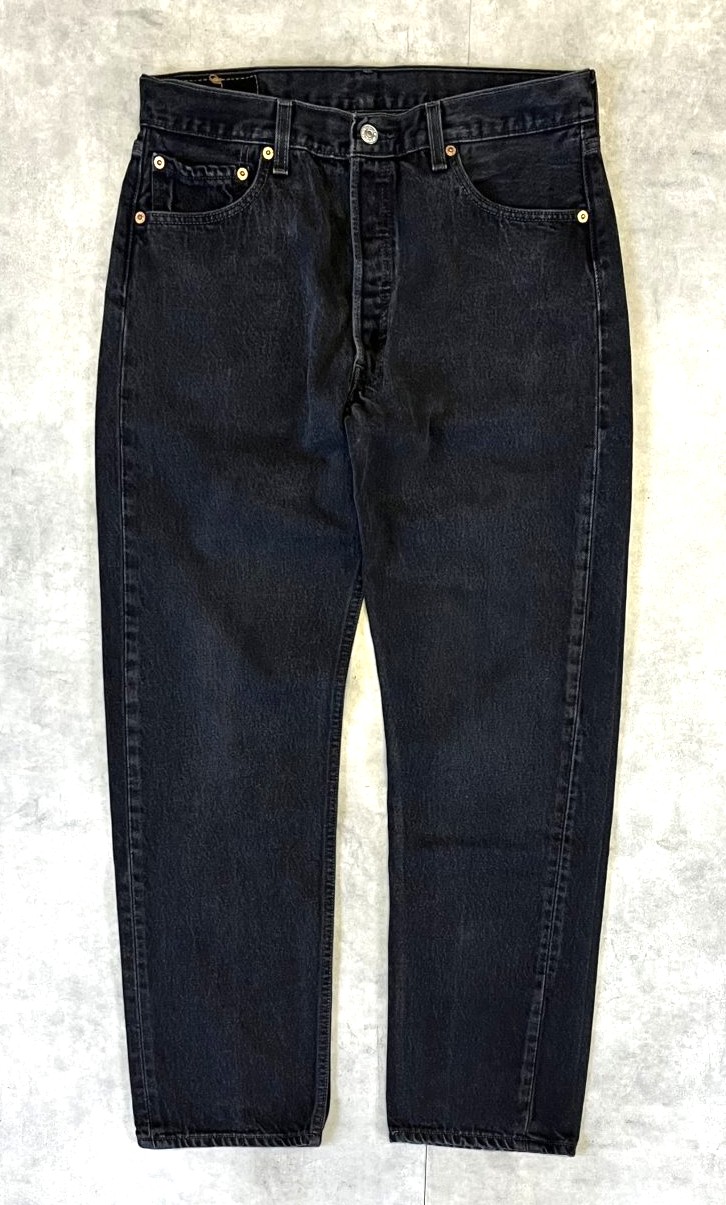 画像: 90'S LEVIS 501 デニム ブラック USA製 W34L30 (VINTAGE) 「Bottoms」入荷しました。
