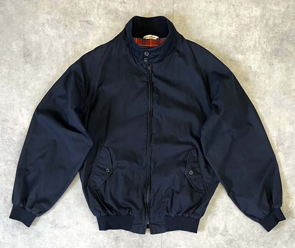 画像: 90'S BARACUTA G9 ハリントンジャケット OPTIジップ ダークネイビー イングランド製 (VINTAGE) 「Jacket」入荷しました。