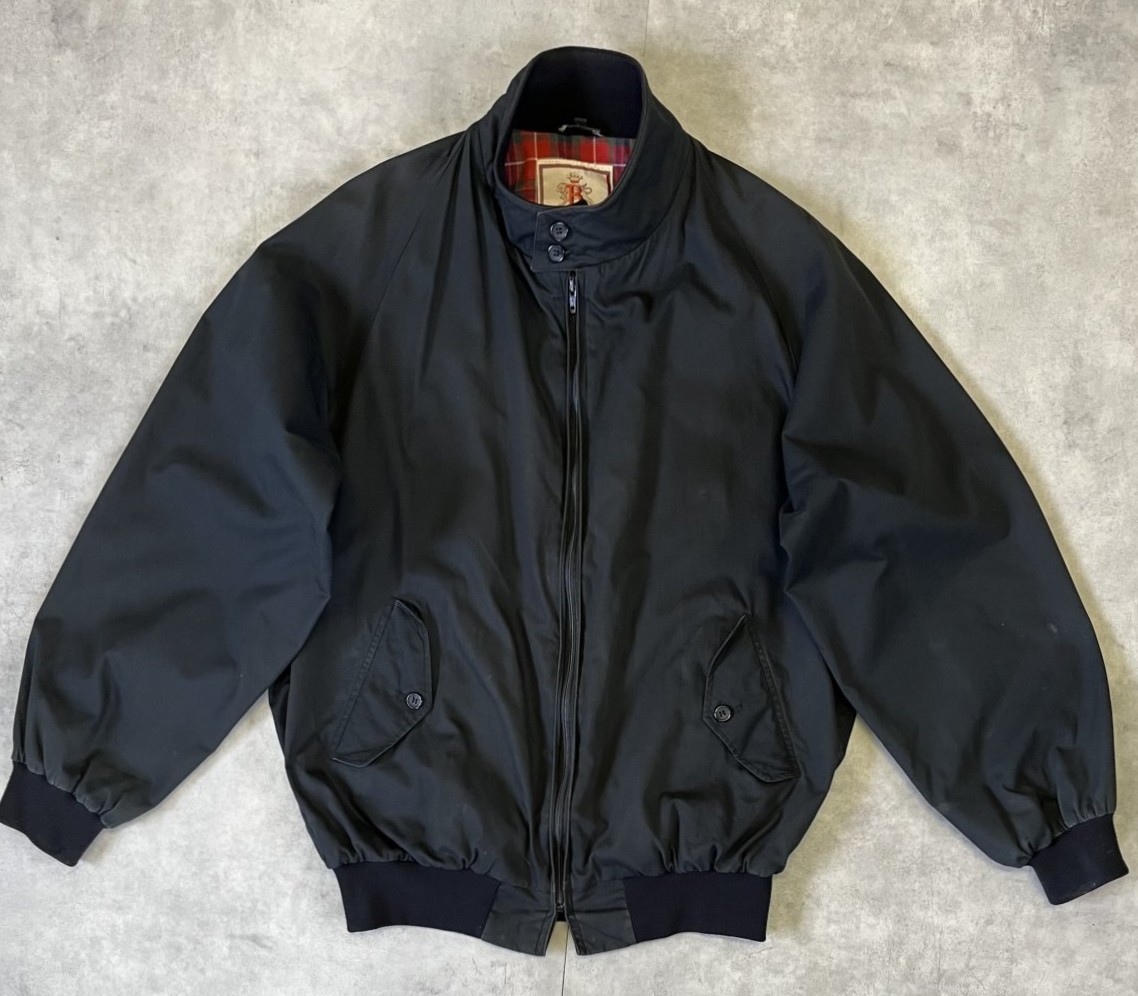 画像: 90'S BARACUTA G9 ハリントンジャケット OPTIジップ ブラック イングランド製 (VINTAGE) 「Jacket」入荷しました。
