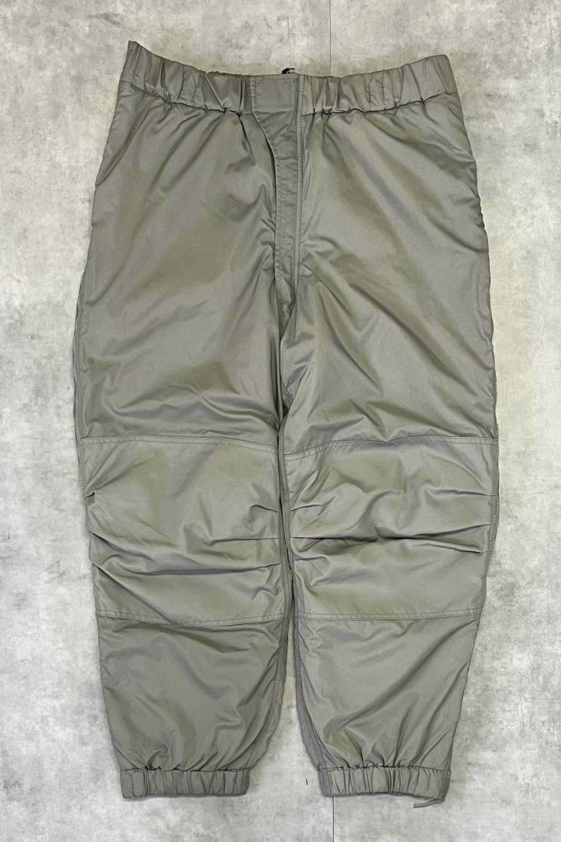 画像: アメリカ軍 US ARMY "WILD THINGS製" ECWCS GENIII LEVEL7 PRIMALOFT パンツ M-R (DEADSTOCK) 「Bottoms」入荷しました。