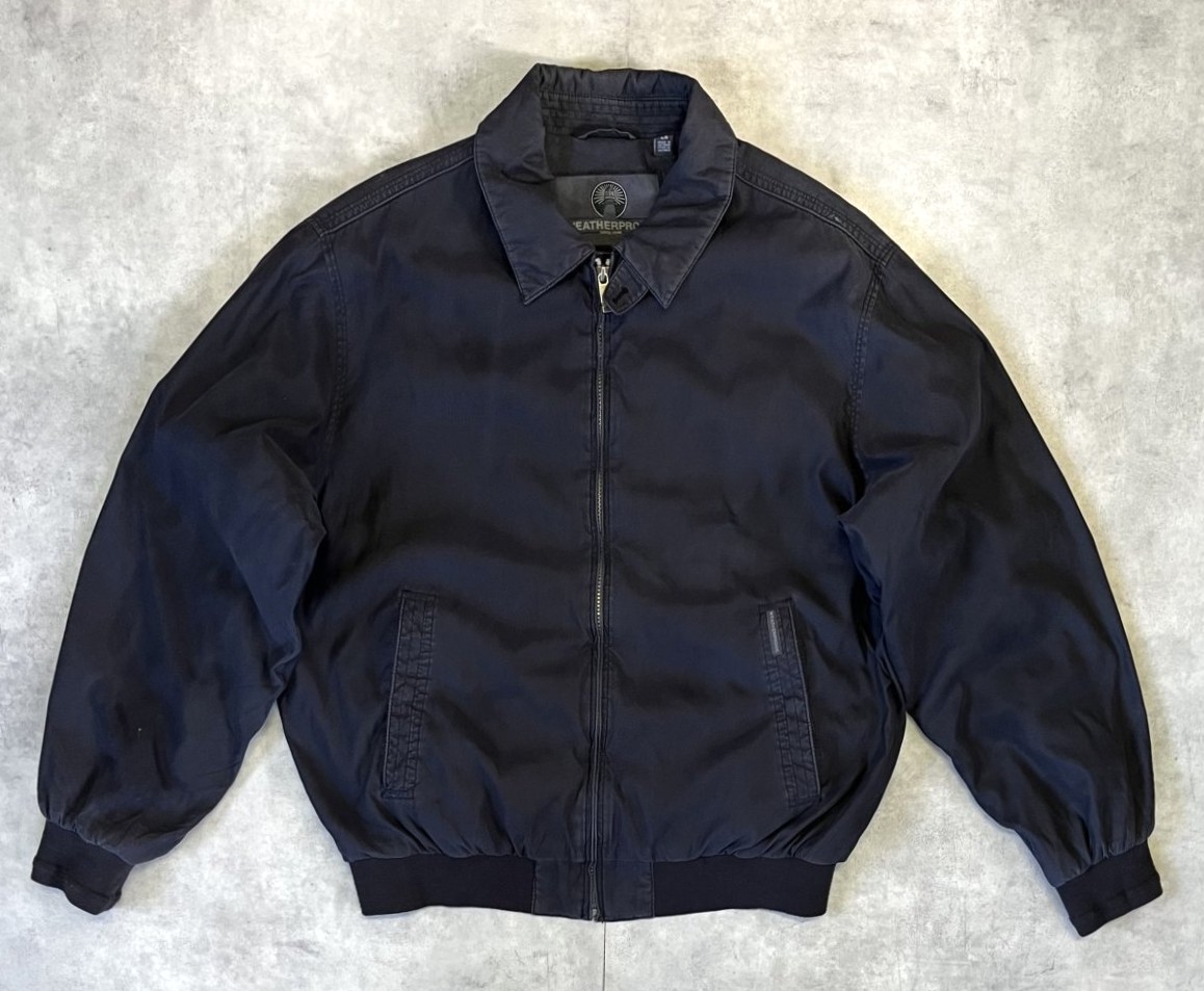 画像: WEATHERPROOF ピーチスキン 裏地フリース ドリズラージャケット ブラック (VINTAGE) 「Jacket」入荷しました。