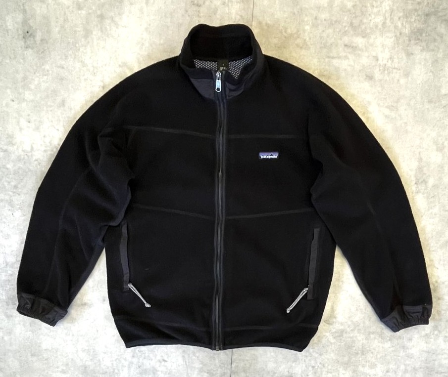 画像: 90'S PATAGONIA 裏地P.E.F パーシャルエクリプス フリースジャケット ブラック USA製 (VINTAGE) 「Jacket」入荷しました。