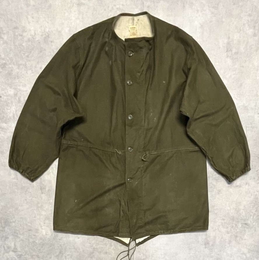 画像: 60'S アメリカ軍 US ARMY "GAS PROTECTIVE" フィッシュテールコート オリーブ (VINTAGE) 「Jacket」入荷しました。