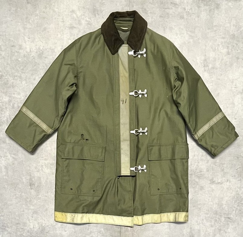 画像: 60'S アメリカ軍 US ARMY ファイヤーマンコート オリーブ (VINTAGE) 「Jacket」入荷しました。