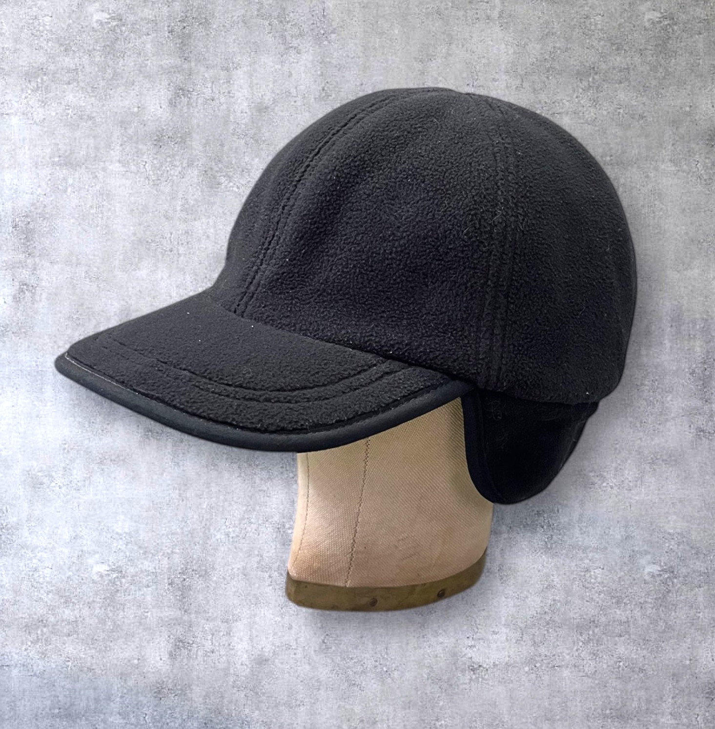 画像: 00'S LL Bean "POLARTEC WIND PRO" 耳当て付き 2WAY フリースキャップ ブラック (VINTAGE) 「Cap」入荷しました。