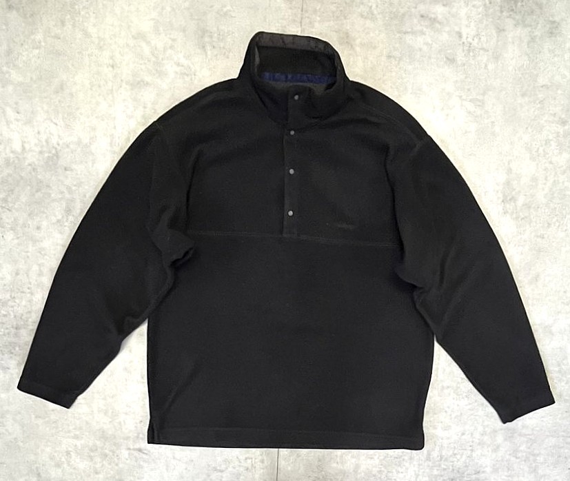 画像: 90'S PATAGONIA "MICRO D-LUXE PULLOVER" フリース スナップT ブラック USA製 (VINTAGE) 「Jacket」入荷しました。
