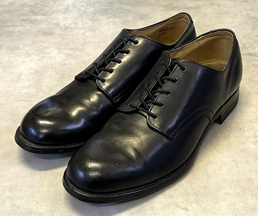 画像: 80'S アメリカ軍 US NAVY "CRADDOCK TERRY製" レザーソール サービスシューズ (VINTAGE) 「Shoes」入荷しました。