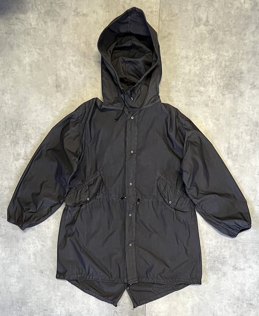 画像: 80'S アメリカ軍 US ARMY コットン スノーカモパーカー 後染めブラック (VINTAGE) 「Jacket」入荷しました。