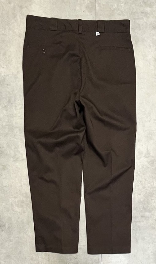 画像: 80'S DICKIES 874 チビタグ ワークパンツ ブラウン W38L30 USA製 (VINTAGE) 「Bottoms」入荷しました。