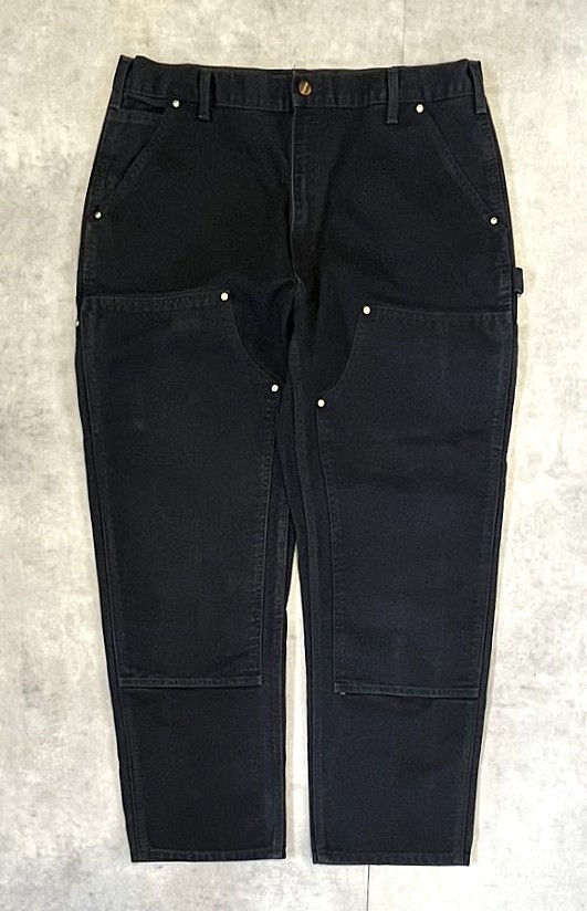 画像: CARHARTT ダブルニー ダック ペインターパンツ ブラック W38L30 (VINTAGE) 「Bottoms」入荷しました。