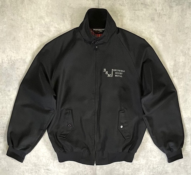 画像: 80'S SPORTSMASTER 三角タグ 裏地チェック ドリズラージャケット ブラック USA製 (VINTAGE) 「Jacket」入荷しました。