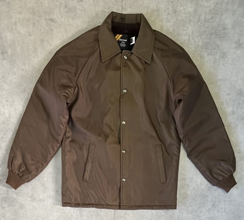 画像: 70'S SEARS 裏地ボア付き コーチジャケット ブラウン USA製 (DEADSTOCK) 「Jacket」入荷しました。