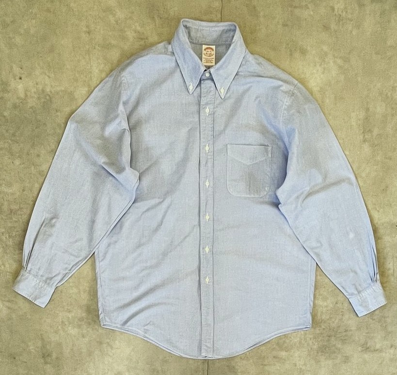 画像: 90'S BROOKS BROTHERS オックスフォード BDシャツ ブルー USA製 (VINTAGE) 「L/S Shirt」入荷しました。