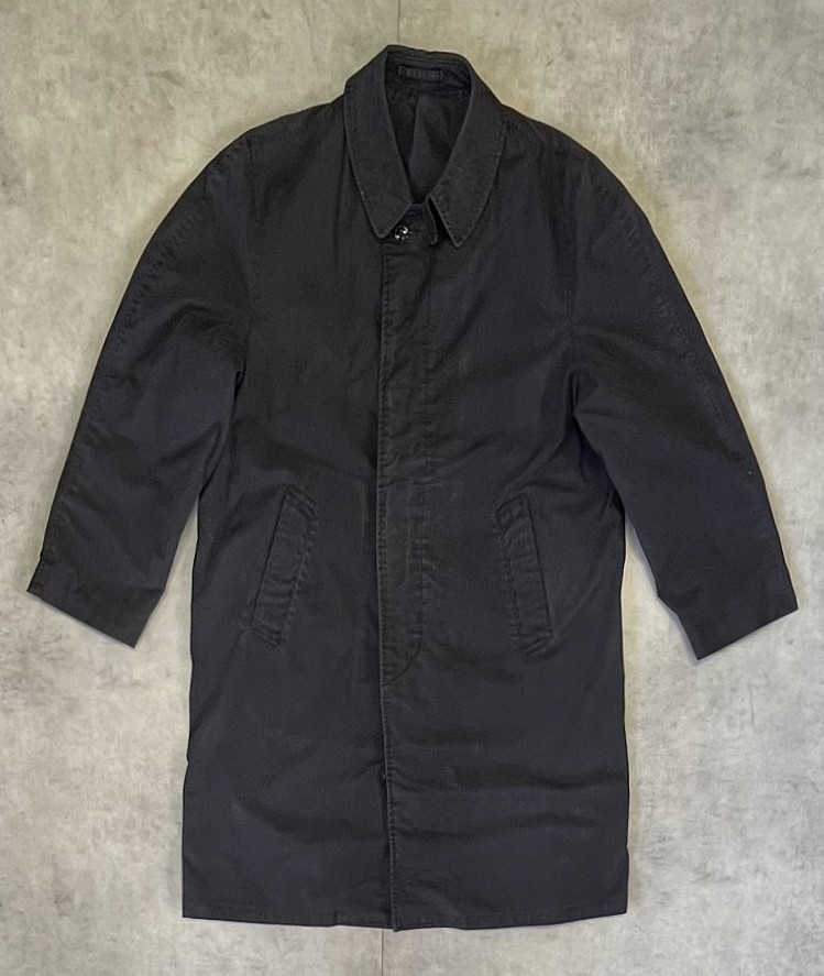 画像: 70'S アメリカ軍 US NAVY チンスト付き エポレット無し ステンシル入り バルマカーンコート ネイビー (VINTAGE) 「Jacket」入荷しました。