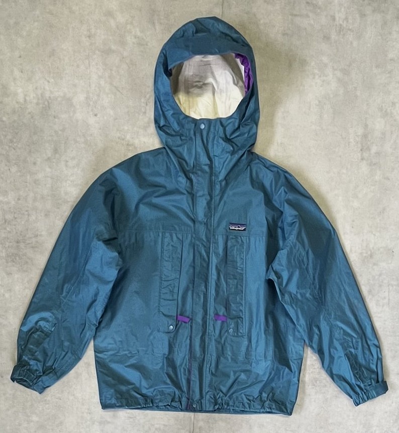 画像: 90'S PATAGONIA "RAINFORCE JACKET" 旧タグ リップストップナイロン シェルジャケット ティール /パープル (VINTAGE) 「Jacket」入荷しました。