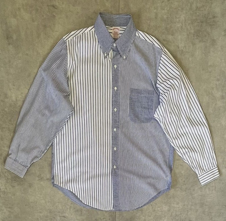 画像: 90'S BROOKS BROTHERS "FUN SHIRT" ポプリン BDシャツ クレイジーパターン USA製 (VINTAGE) 「L/S Shirt」入荷しました。