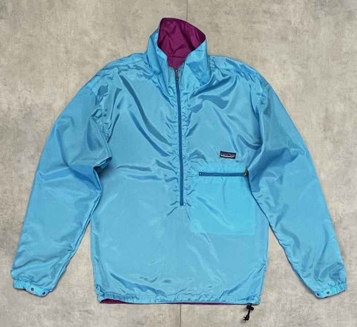 画像: 90'S PATAGONIA 旧タグ "LIGHTWEIGHT REVERSIBLE WINDBREAKER" リバーシブル ナイロンジャケット ライトブルー/パープル (VINTAGE) 「Jacket」入荷しました。