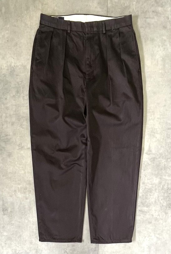 画像: 90'S RALPH LAUREN ツープリーツ チノパンツ ブラック W33L30 (VINTAGE) 「Bottoms」入荷しました。