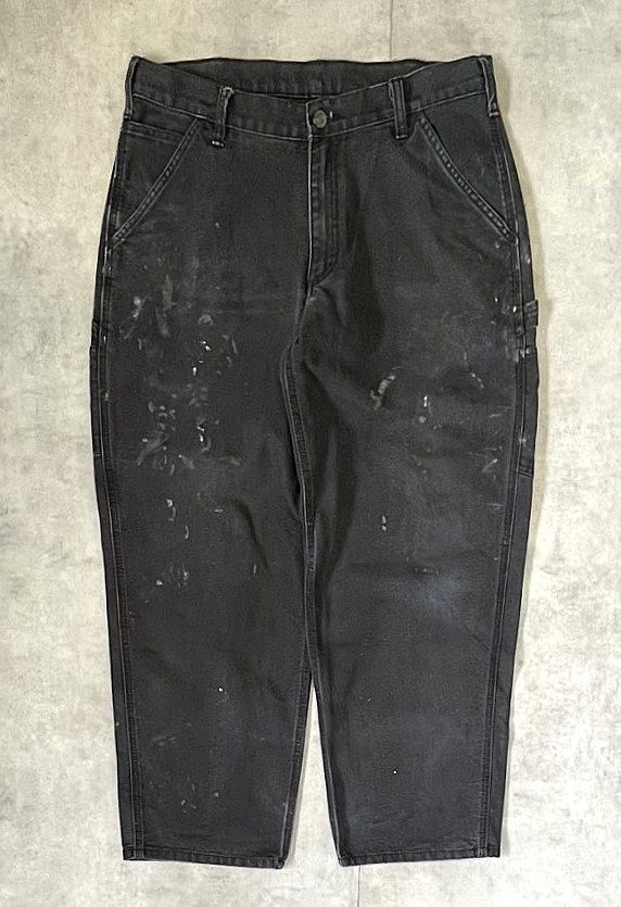 画像: DAKOTA ダック ペインターパンツ ブラック W34L30 (VINTAGE) 「Bottoms」入荷しました。