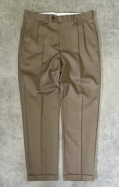 画像: 90'S RALPH LAUREN ツープリーツ ウール スラックス ベージュ (VINTAGE) 「Bottoms」入荷しました。