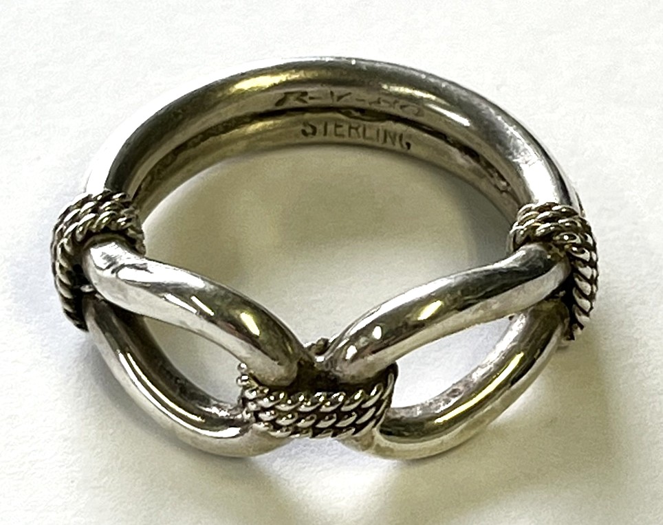 画像: ナバホ族 インディアンジュエリー "STEVE ARVISO" ホースウィスパラー シルバーリング (NEW) 「Accessorie」入荷しました。