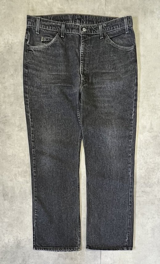 画像: 90'S LEVIS 517 デニム 先染めブラック W40L30 USA製 (VINTAGE) 「Bottoms」入荷しました。