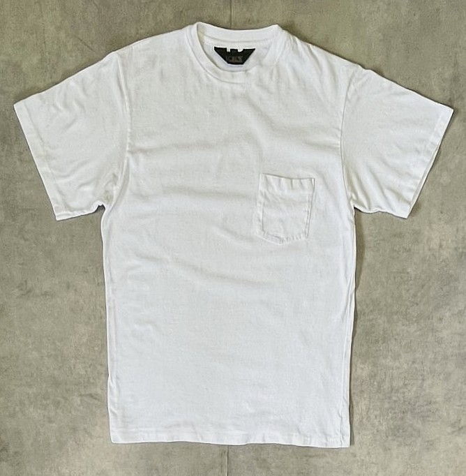 画像: 80'S J.CREW 旧タグ シングルステッチ ポケット付き 半袖 Tシャツ ホワイト USA製 (VINTAGE) 「T-Shirt」入荷しました。