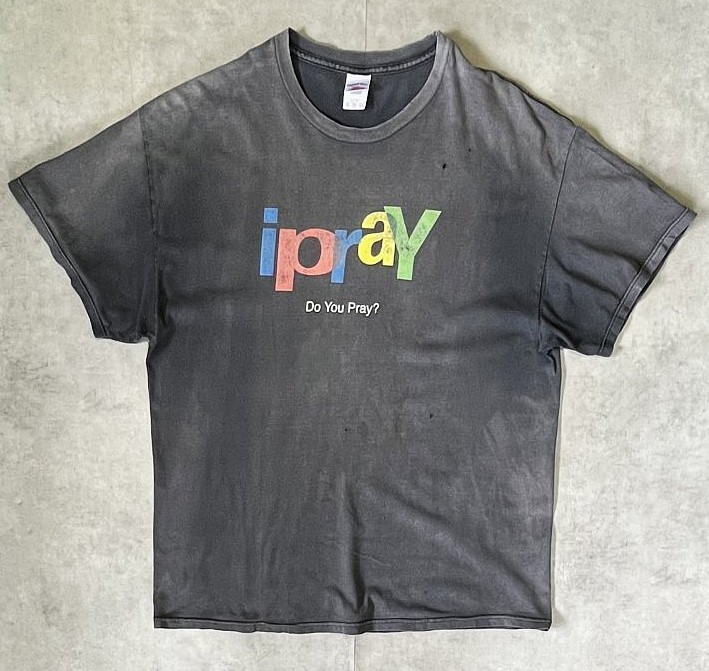 画像: 90'S ipray 半袖 Tシャツ フェードブラック (VINTAGE) 「T-Shirt」入荷しました。
