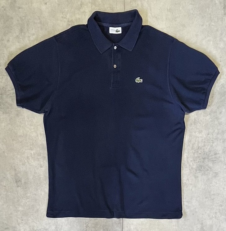 画像: 80'S CHEMISE LACOSTE ポロシャツ ネイビー フランス製 (VINTAGE) 「S/S Polo」入荷しました。