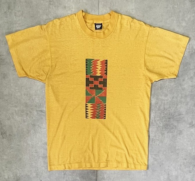 画像: 90'S HARLEM WEEK 15th ANNIVERSARY シングルステッチ 両面プリント 半袖 Tシャツ イエロー USA製 (VINTAGE) 「T-Shirt」入荷しました。